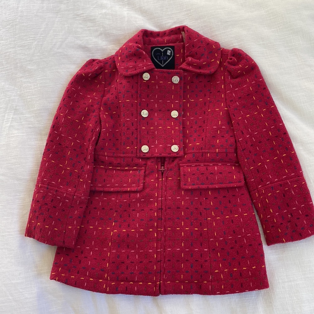 Girls (4T) collared coat